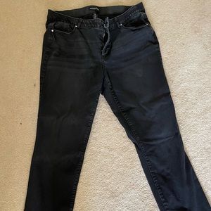 Morgan & walker Womens black skinny jeans